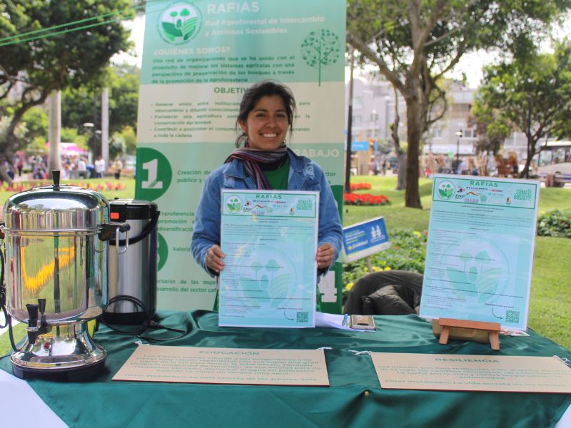 RAFIAS Feria Súmate al Bosque del 28 de octubre al 6 de noviembre Parque Kennedy de Lima