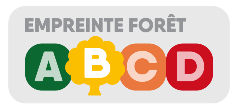 Score B empreinte forêt
